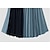 cheap Women&#039;s Skirts-Women&#039;s Fashion Swing Skirts Casual Daily Weekend Color Block Pleated Blue Beige One-Size / Loose