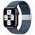 זול להקות Apple Watch-סולו לופ מותאם ל רצועת השעון של Apple Watch 38 מ&quot;מ 40 מ&quot;מ 41 מ&quot;מ 42 מ&quot;מ 44 מ&quot;מ 45 מ&quot;מ 49 מ&quot;מ קלוע אלסטי סוגר מתכת ניילון רצועת שעון חלופית ל iwatch Ultra 2 Series 9 8 7 SE 6 5 4 3 2 1