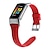 preiswerte Fitbit-Uhrenarmbänder-Smartwatch-Band Kompatibel mit Fitbit Charge 5 Echtes Leder Smartwatch Gurt Solo-Loop Ersatz Armband