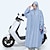 cheap Travel &amp; Luggage Accessories-Unisex Double Bike/Ebike/Motorcycle/Scooter Cycling Jacket Poncho Raincoat Cape