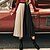 hesapli Kadın Etekleri-Kadın&#039;s Etek Salıncak Midi Polyester Havuz Bej Etekler Yaz Büzgülü Moda Günlük / Sade Hafta sonu Tek Boyut / Bol Fit