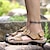 cheap Men&#039;s Sandals-Men&#039;s Sandals Loafers &amp; Slip-Ons Leather Sandals Plus Size Outdoor Hiking Sandals Sports Sandals Classic Casual Outdoor Daily PU Loafer Light Brown Dark Brown Khaki Summer Spring