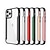 cheap iPhone Cases-Phone Case For Apple Classic Series iPhone 13 Pro Max 12 11 SE 2022 X XR XS Max 8 7 Bumper Frame Shockproof Dustproof Solid Colored TPU Acrylic Aluminum Alloy