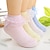 Χαμηλού Κόστους Παιδικές κάλτσες-Παιδιά Κοριτσίστικα Κάλτσες Λευκό Θαλασσί Ανθισμένο Ροζ Μονόχρωμο Δίχτυ Άνοιξη Καλοκαίρι χαριτωμένο στυλ Καθημερινά Ρούχα 1-12 χρόνια