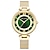 billige Quartz horloges-MINI FOCUS Kvarts klokker til Dame Analog Kvarts Elegant Mote Vanntett Kreativ Rustfritt stål Legering Mote