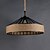 abordables Diseño de Linterna-Lámpara colgante con diseño de isla de 30/40 cm, cuerda de cáñamo led, metal, casa de campo vintage, estilo nórdico, 220-240v