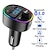 cheap Bluetooth Car Kit/Hands-free-Car mp3 player bluetooth compatible plug-in card pd fast charge dual usb high-power power supply car hands-free FM transmitter G67