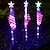 abordables Lampes Solaires LED-4 pièces drapeau américain lumières jour de l&#039;indépendance solaire jardin led lumières éclairage décoratif extérieur lumière led étanche pour la maison jardin rue décoration