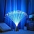 abordables Eclairages LED de nuit-Lampe à fibre optique à led multicolore lumière décoration d&#039;intérieur pièce maîtresse lampe de mariage de vacances lampe de veilleuse à led