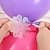 ieftine baloane de nunta-15buc baloane flori accesorii decor plum clip practic ziua de nastere petrecere nunta clip plastic globos balon