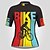 cheap Women&#039;s Cycling Clothing-21Grams Women&#039;s Cycling Jersey Short Sleeve Bike Top with 3 Rear Pockets Mountain Bike MTB Road Bike Cycling Breathable Quick Dry Moisture Wicking Reflective Strips Black Green Yellow Graphic Spandex