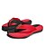 cheap Men&#039;s Slippers &amp; Flip-Flops-Men&#039;s Flip Flops Slippers Black Red Shoes Slippers &amp; Sandals Casual Comfort Color Block EVA(ethylene-vinyl acetate copolymer) Summer