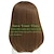 abordables Perruques Synthétiques-perruques de cheveux raides bruns pour les femmes perruques brun clair avec une frange mise à niveau des perruques synthétiques en fibre douce