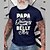 cheap Men&#039;s Tees &amp; Tank Tops-Men&#039;s T shirt Tee Hot Stamping Graphic Patterned Letter Crew Neck Casual Daily Print Short Sleeve Tops Designer Fashion Vintage Big and Tall Black Red Navy Blue / Summer / Summer