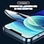 저렴한 아이폰 화면 보호 필름-1개 전화 화면 보호기 제품 Apple iPhone 14 Pro Max iPhone 13 Pro Max 12 11 SE 2022 X XR XS Max 8 7 뒷면 보호 필름 TPU 하이드로 겔 고해상도 (HD) 울트라 씬 스크래치 방지 퓨대폰 악세사리
