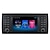 voordelige Multimedia spelers voor in de auto-Fabrieksverkoop JT-7018 7 inch(es) 2 Din Android 10.0 In-Dash DVD-speler Auto MP5-speler Auto gps-navigator Aanraakscherm GPS WiFi voor BMW E39 / Radio / 4G (WCDMA)
