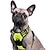 voordelige Hondenhalsbanden, tuigjes &amp; riemen-geen trekharnassen voor kleine honden reflecterend verstelbaar vest met clip aan de voorkant met handvat 2 metalen ringen 3 gespen [gemakkelijk aan en uit te trekken