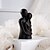 cheap Decorative Objects-Hug Couple Decorative Objects Resin Modern Contemporary for Home Decoration Gifts 1pc