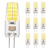 Χαμηλού Κόστους LED Bi-pin Λάμπες-Ο λαμπτήρας led 10 τμχ g4 3w μπορεί να αντικαταστήσει τον λαμπτήρα jc αλογόνου 30w ζεστό λευκό φυσικό φως λευκό φως που μειώνει το φως ac / dc12-24v χωρίς τρεμόπαιγμα ac / dc12 και ac220v που ισχύει