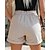 cheap Shorts-Women&#039;s Culottes Wide Leg Shorts Linen / Cotton Blend Navy Blue Apricot Fashion Sporty Mid Waist Side Pockets Casual Weekend Short Plain Comfort S M L XL