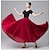 abordables Tenues de danse de salon-Danse de Salon Jupes Couleur Pure Femme Utilisation Usage quotidien Polyester