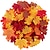levne havajská letní párty-300ks simulace javorový list smíšená barva dekorace díkůvzdání falešná květina svatební fotografická scéna rekvizity