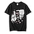 halpa Anime T-paidat-Hellsing Alucard T-paita Anime Cartoon Anime Harajuku Kuvitettu Kawaii Käyttötarkoitus Pariskuntien Miesten Naisten Aikuisten Takaisin kouluun Kuuma leimaus