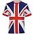 preiswerte Anime-T-Shirts-Platinjubiläum der Königin 2022 Elisabeth 70 Jahre britische Flagge T-Shirt-Ärmel Zurück zur Schule Muster 3D Grafik Für Paar Herren Damen Erwachsene Zurück zur Schule 3D-Druck