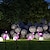 tanie Światła ścieżki i latarnie-3 szt. Solar flamingo oświetlenie ogrodowe ścieżka zewnętrzna oświetlenie dekoracyjne ip65 wodoodporna zewnętrzna lampa słoneczna na trawnik dziedziniec trawnik przejście krajobraz podwórko dekoracja świąteczna lampa