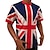 tanie Koszulki anime-Platynowy Jubileusz Królowej 2022 Elżbieta 70 lat flaga brytyjska Koszulkowy Powrót do szkoły Wzór 3D Graficzny podkoszulek Na Dla par Męskie Damskie Dla dorosłych Druk 3D