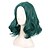 abordables Perruques Synthétiques-14 pouces/35 cm court bouclé bob longueur ondulée frange latérale fibre synthétique cheveux partie cosplay perruque