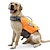 billige Hundeklær og tilbehør-hund redningsvest hund redningsvest trykt mote strand basseng hund klær valp klær hund antrekk sport &amp; utendørs oransje kostyme for jente- og guttehund polyester xl