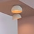economico Lampade da soffitto con dimmer-38 cm plafoniera dimmerabile in stile nordico led alluminio sala da pranzo soggiorno camera da letto 220-240v