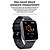 cheap Smartwatch-F60 Smart Watch 1.7 inch Smartwatch Fitness Running Watch Bluetooth Temperature Monitoring Pedometer Call Reminder Compatible with Android iOS Women Men Waterproof Long Standby Message Reminder