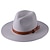 olcso Női kalapok-női cowboy sapkák 1db alap barna sávos western sapka