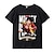 cheap Everyday Cosplay Anime Hoodies &amp; T-Shirts-One Piece Monkey D. Luffy T-shirt Print Graphic T-shirt For Couple&#039;s Men&#039;s Women&#039;s Adults&#039; Hot Stamping Casual Daily