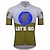 cheap Cycling Jerseys-21Grams Men&#039;s Cycling Jersey Short Sleeve Bike Top with 3 Rear Pockets Mountain Bike MTB Road Bike Cycling Breathable Quick Dry Moisture Wicking Reflective Strips Green Yellow Sky Blue Palm Tree