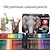 cheap Pens &amp; Pencils-180 Pcs Professional Colored Pencils, Drawing Pencils Lead 3.0mm, Tin Box Package, 180 Colors Set Wood Colored Pencils for Adult Artists., Back to School Gift