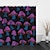 abordables Rideaux De Douche Haut Vente-Rideau de douche imprimé à motif d&#039;art abstrait avec crochet salle de bain imperméable usiné en polyester moderne