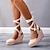 cheap Women&#039;s Sandals-Women&#039;s Sandals Lace Up Sandals Strappy Sandals Wedge Sandals Espadrilles Daily Color Block Summer Lace-up Platform Wedge Heel Round Toe Classic Casual Canvas Lace-up Black Red Beige