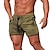 cheap shorts ativos masculinos-Men&#039;s Athletic Shorts 3 inch Shorts Workout Shorts Short Shorts Running Shorts Drawstring Elastic Waist Solid Color Camouflage Breathable Quick Dry Short Casual Fitness Running Casual / Sporty
