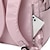 preiswerte Rucksäcke-Herren Damen Schultasche Büchertasche Pendlerrucksack Schule Reisen einfarbiges Oxford-Gewebe verstellbar großes Fassungsvermögen wasserdicht Knöpfe Reißverschluss schwarz rosa lila