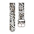 abordables Bracelets de montre Fitbit-Bracelet de montre connectée Compatible avec Fitbit Versa 2 / Versa Lite / Versa SE / Versa Silicone Montre intelligente Sangle Imperméable Ajustable Respirable Imprimé floral Remplacement Bracelet