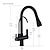 cheap Multifunctional-Kitchen Sink Mixer Faucet Pull Out Sprayer with Soap Dispenser, 360 swivel Black Single Handle Brass Taps Pull Down, Deck Mounted Hot Cold Water Hose Filter Tap