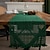 זול ראנר לשולחן-רץ שולחן חווה וינטג&#039; שולחן ראנר כותנה פשתן קישוטי שולחן לחג מסיבת אוכל