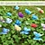 preiswerte dekorative Gartenpfähle-10 Stück leuchtende bunte Schmetterlings-Gartendekorationspflöcke wasserdichte 3D-Gartenornamente Außendekorationen für Terrasse Rasen Hof PVC-Gartenkunst