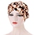 cheap Hats-Cotton Print Muslim Turban Scarf For Women Islamic Inner Hijab Caps Arab Wrap Head Scarves Femme Musulman Turbante Mujer