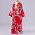 お買い得  着物-女の子 浴衣 ローブ 着物 日本の伝統 マスカレード 子供用 着物コート ウエストベルト パーティー