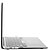 olcso Laptoptáskák és -hátizsákok-MacBook Tok Kompatibilis valamivel Macbook Air Pro 13.3 14 16.0 hüvelyk Kemény Műanyag Átlátszó