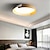 billige Taklamper med dimming-46 cm dimbart tak lett metallmalt finish naturinspirert moderne 220-240v